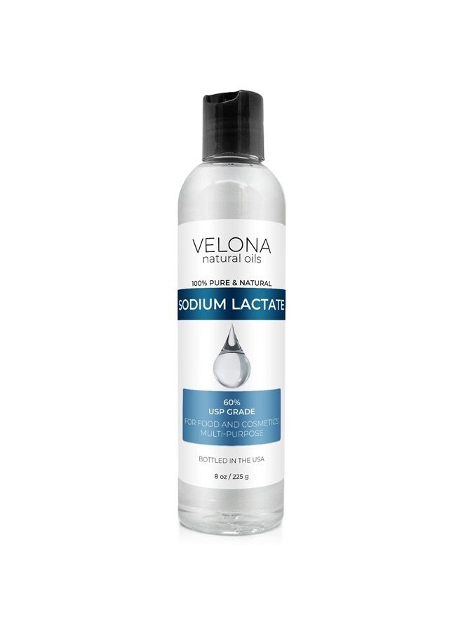 velona Sodium Lactate 60% - 8 oz | USP Grade Natural Preservative | for Soap Making & Lotions | Harder Bar of Soap, pH Regulator, Glycerin Substitute, Provides and Keep Moisture - Image 2
