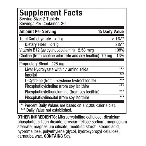 Liverite Liver Aid 60 Tablets, Supports Healthy Liver Function, Physical Energy and Vitality. - Image 2