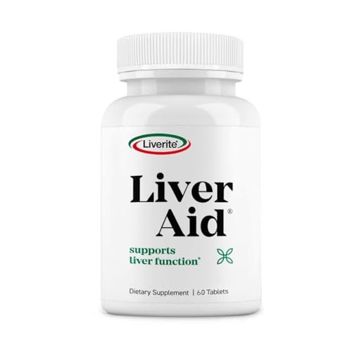 Liverite Liver Aid 60 Tablets, Supports Healthy Liver Function, Physical Energy and Vitality. - Image 1