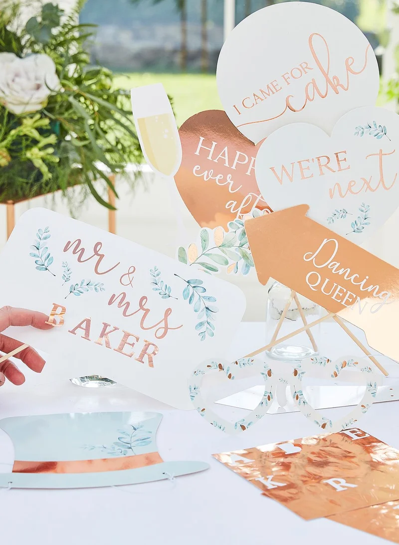 Ginger Ray Wedding Photo Booth Props