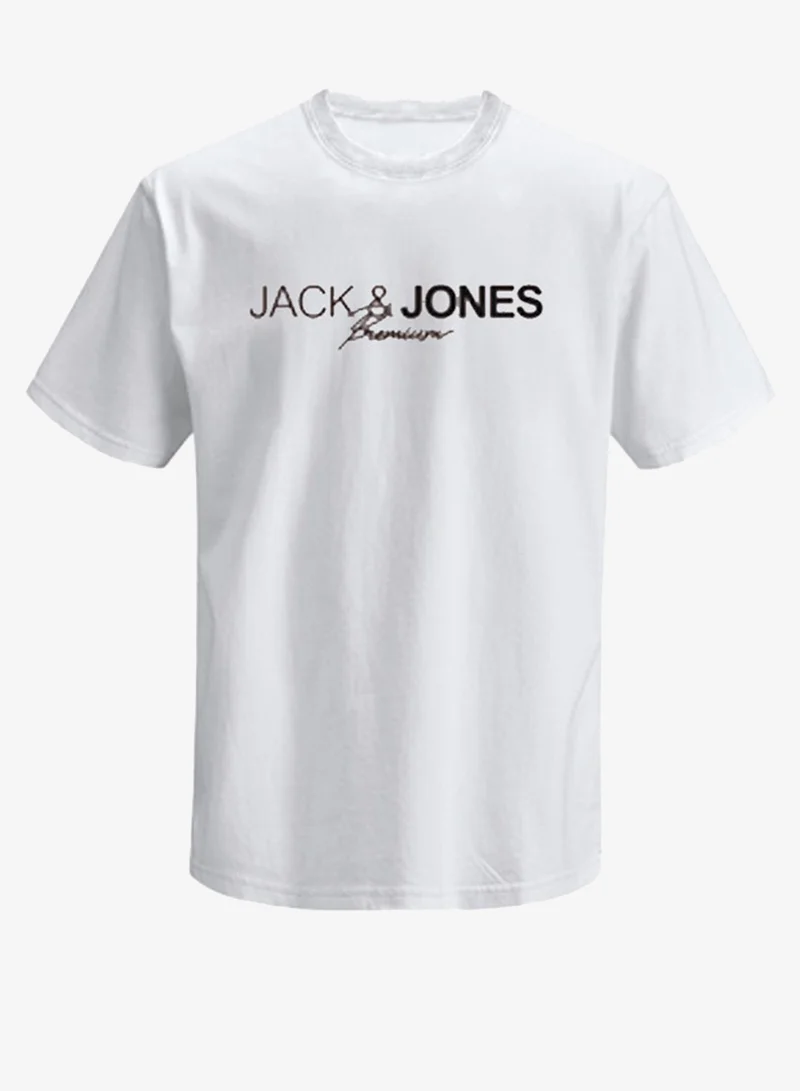 Jack & Jones Junior Youth Graphic Crew Neck T-Shirt