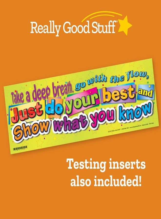 Really Good Stuff 12PK Zaner-Bloser First Grade Two-Sided Cardstock Desktop Helpers with Testing Inserts - Image 2