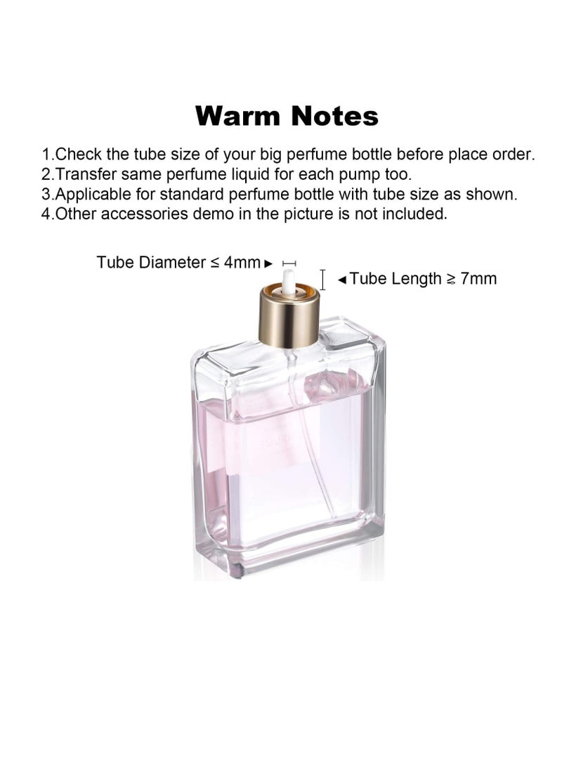 Honoson Honoson Perfume Dispenser Pump Perfume Refill Pump Cosmetic Dispenser Pump Transfer Tool for Travel Refillable Perfume Spray Bottle (12 Packs)  - Image 5