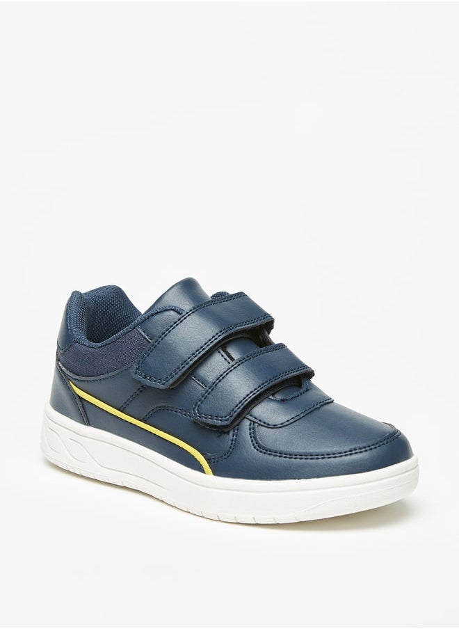 LBL by Shoexpress - Boy's Textured Casual Sneakers Shoes With Hook And Loop Closure - Image 1