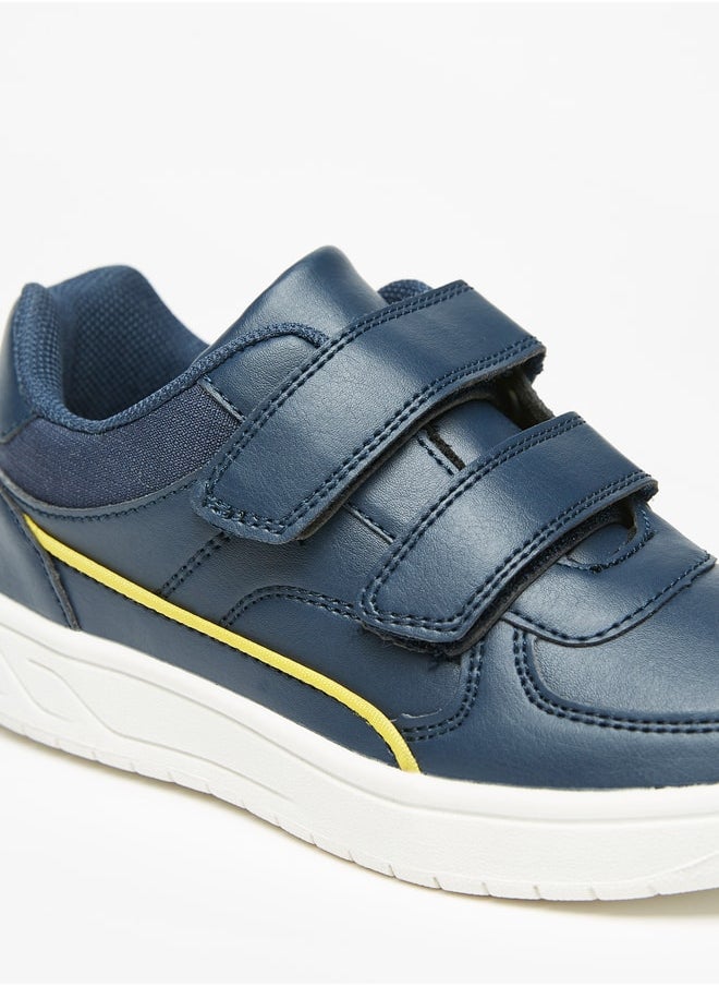 LBL by Shoexpress - Boy's Textured Casual Sneakers Shoes With Hook And Loop Closure - Image 1
