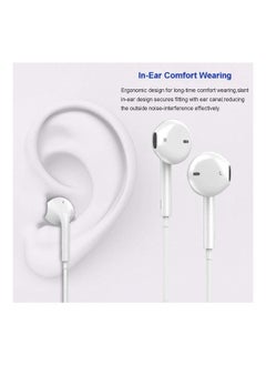 In-Ear Earphones With 3.5mm For Apple iPhone - pzsku/Z891D36A402D4EB487DECZ/45/_/1660984618/61b480d9-e26f-4d45-8e71-13476b8dccd0