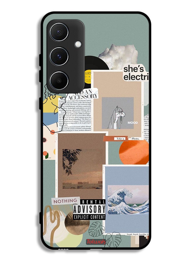 Tolwak Samsung Galaxy A55 5G Protective Case Cover She Is Electric - Image 1