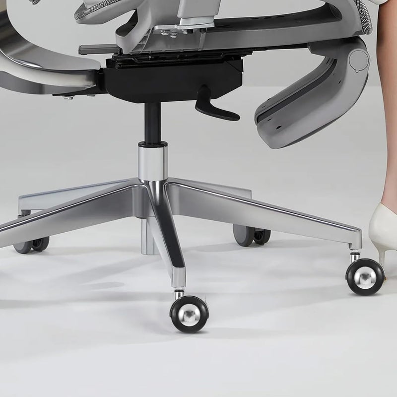 4 Pack 2 Inch Office Chair Caster Wheels With Brake Stem Replacement For Work Stools - Image 5