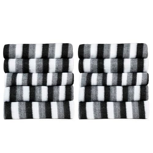 CHANDRAVATI Stylish Polar Fleece Single Bed AC Fleece Wool Blanket - 58x88 Inch || Skin Friendly || (2, Black & White) - Image 1