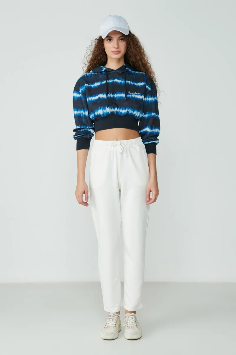 C&city Straight Leg Sweatpants 733 Ecru