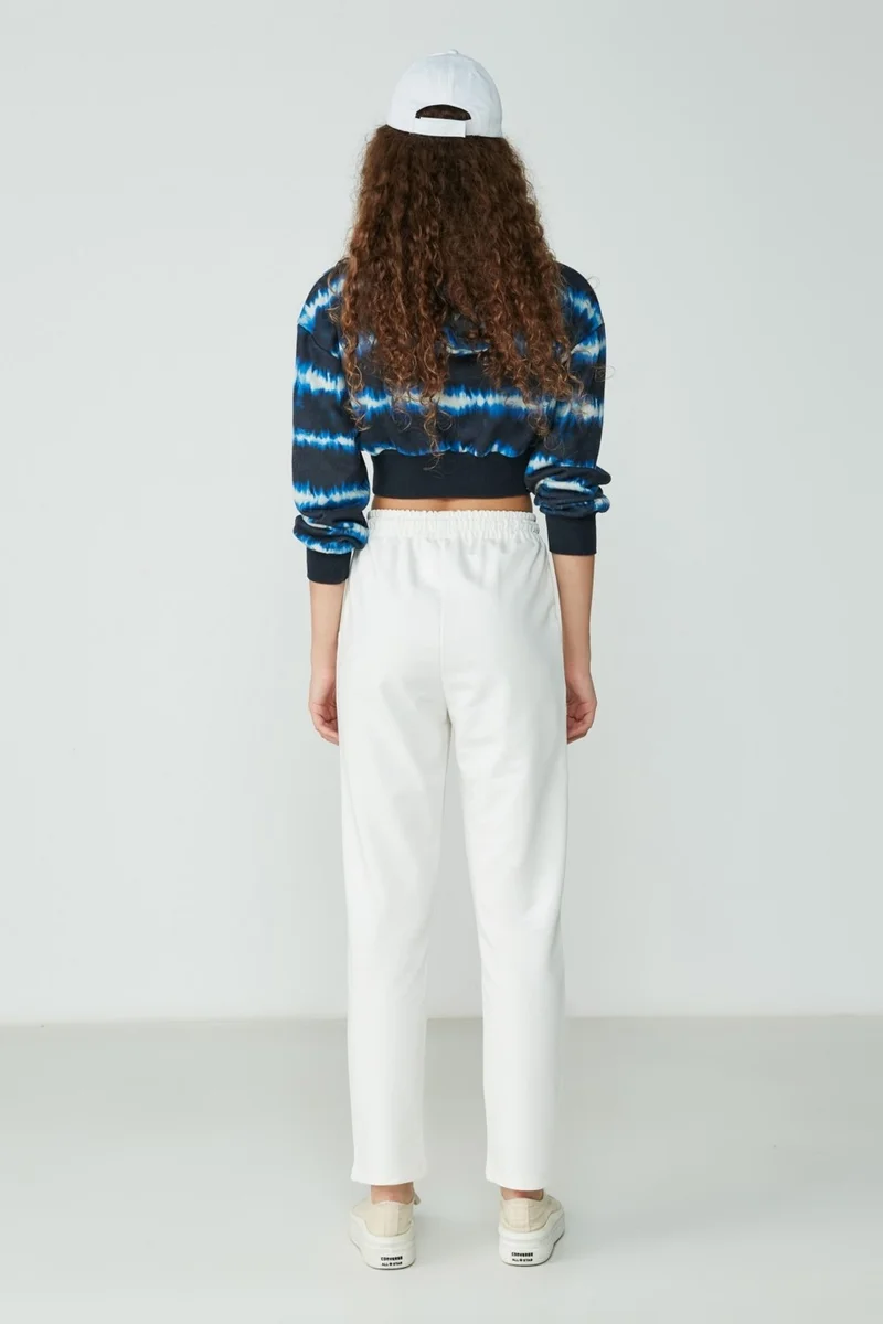 C&city Straight Leg Sweatpants 733 Ecru