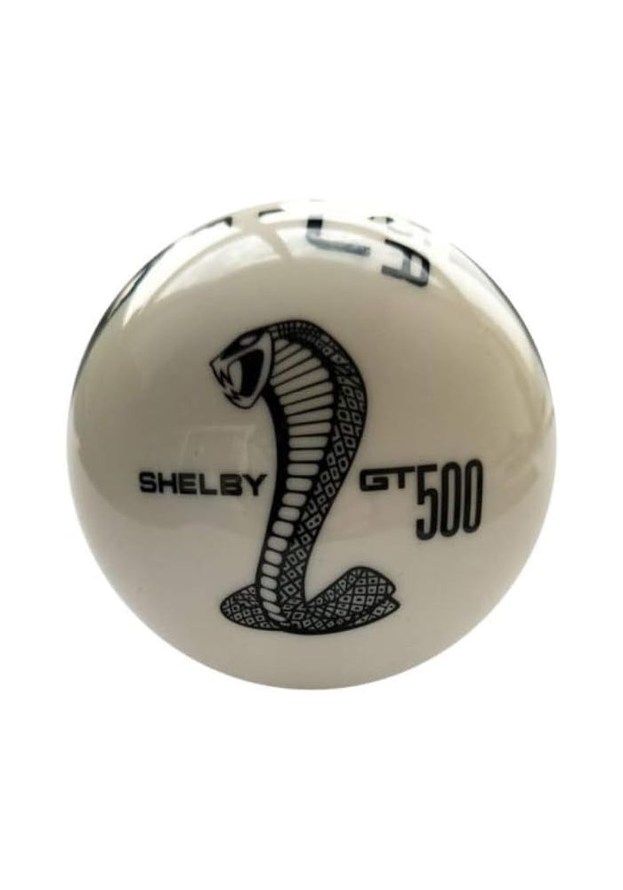 TingAo Gear 6 Speed Round Ball Type R S Shifter for Mustang Shelby GT 500 Cobra Manual Gear Shift Knob - Image 3