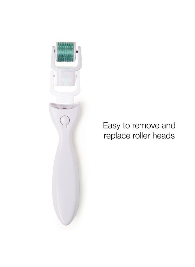 Prosper Beauty - Derma Roller Microneedle Kit [DERMAROLL LITE 0.25mm by Prosper Beauty] Face Roller with Replaceable Head Exfoliation Microdermabrasion Micro Derma Skin Care Tool Dermaplaning Dermapen Microneedling - Image 1