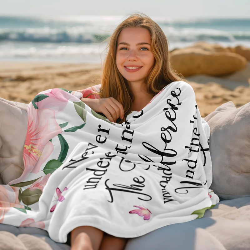 Bariceneth Retirement Gifts for Woman Blanket 60"" X 80""  Farewell Gifts for Coworkers  New Job Farewell Decorations  Coworker Leaving Gifts for Women  Going Away Gift for Friends  Goodbye Gifts Throw - Image 2