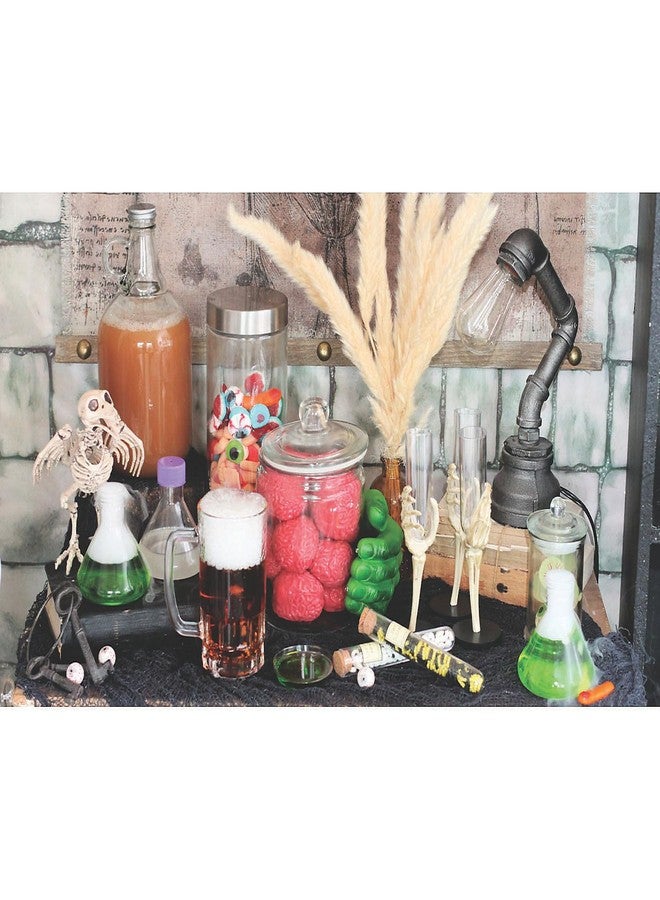 Fun Express أكواب بيكر العلمية من فن إكسبريس مع مصاصات - 8 أونصات خالية من BPA قابلة لإعادة الاستخدام بلاستيكية ملونة لوازم حفلات المختبر للأطفال والبالغين - مثالية لحفلات ذات طابع علمي - 8 قطع - Image 3