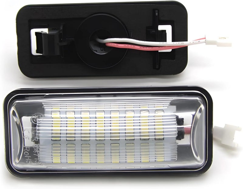 Led License Plate Light For Ft-86 Gt86, Oem Fit, Large Led Array, Sae Dot Certification, Legal On Road - Image 1