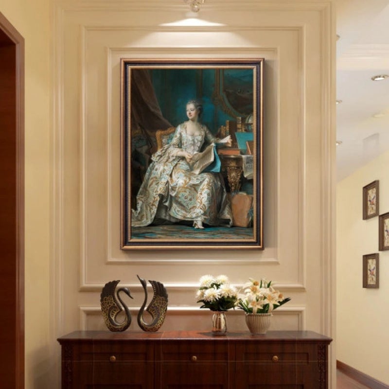 Marktna Modern design canvas painting with a hollow frame, size (60×90), one piece - Image 1