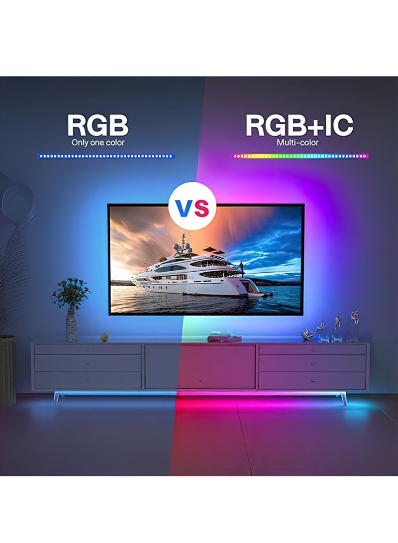 Goldfish LED Strip RGB 2.4G Bluetooth Multi-Color Light Strip-Ambient Atmosphere Light Strip-Background Wall Light Strip - Image 5