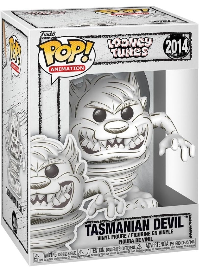 Funko Pop Animation Looney Tunes Taz Sketched FU86286 - Image 1