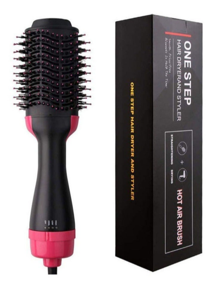 ELTRAZONE One-Step Hair Dryer Comb, 2-In-1 Multifunctional Negative Ion Straightener Curler Curling Brush Hot Air Comb Auto Rotating Hair Styler Tool for All Hair Types (us plug) - Image 1
