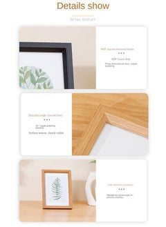 Bukela Natural Wood Photo Frame 6-Inch Tabletop Display Frame  - Image 4