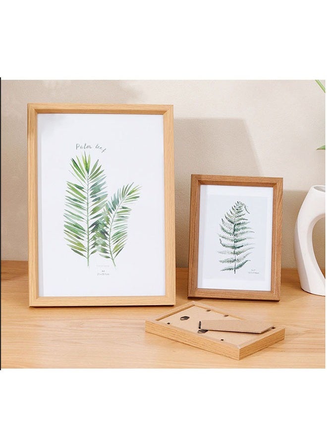 Bukela - Natural Wood Photo Frame 6-Inch Tabletop Display Frame - Image 1