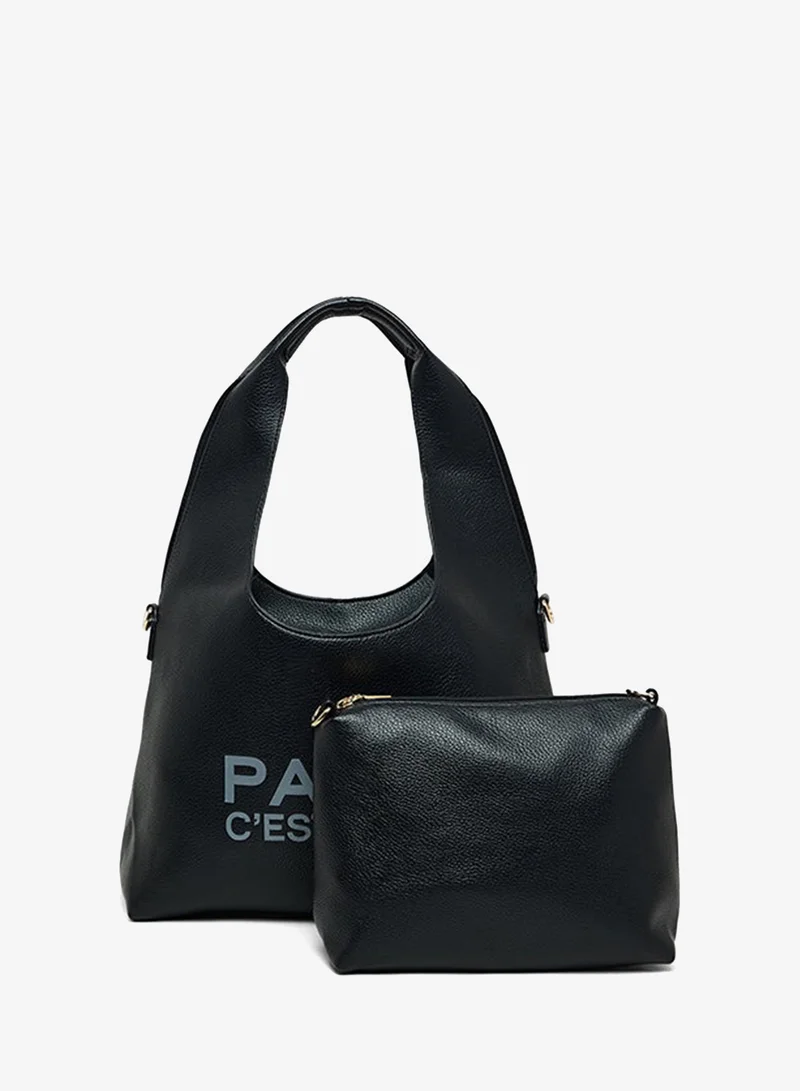 أر أند بي Printed Shoulder Bag Set