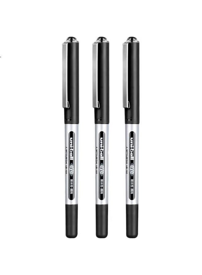 Uni-Ball Eye Black 0.5Mm Rollerball Pen Ub-150, Pack Of 3 - Image 3