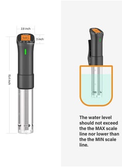 INKBIRD INKBIRD ISV-200W Sous Vide WiFi Precision Cooker - Smart Immersion Circulator with Timer & Temperature Control (0℃ to 90℃), Includes Vacuum Sealer Kit for Enhanced Food Freshness & Perfect Cooking Results  - Image 4