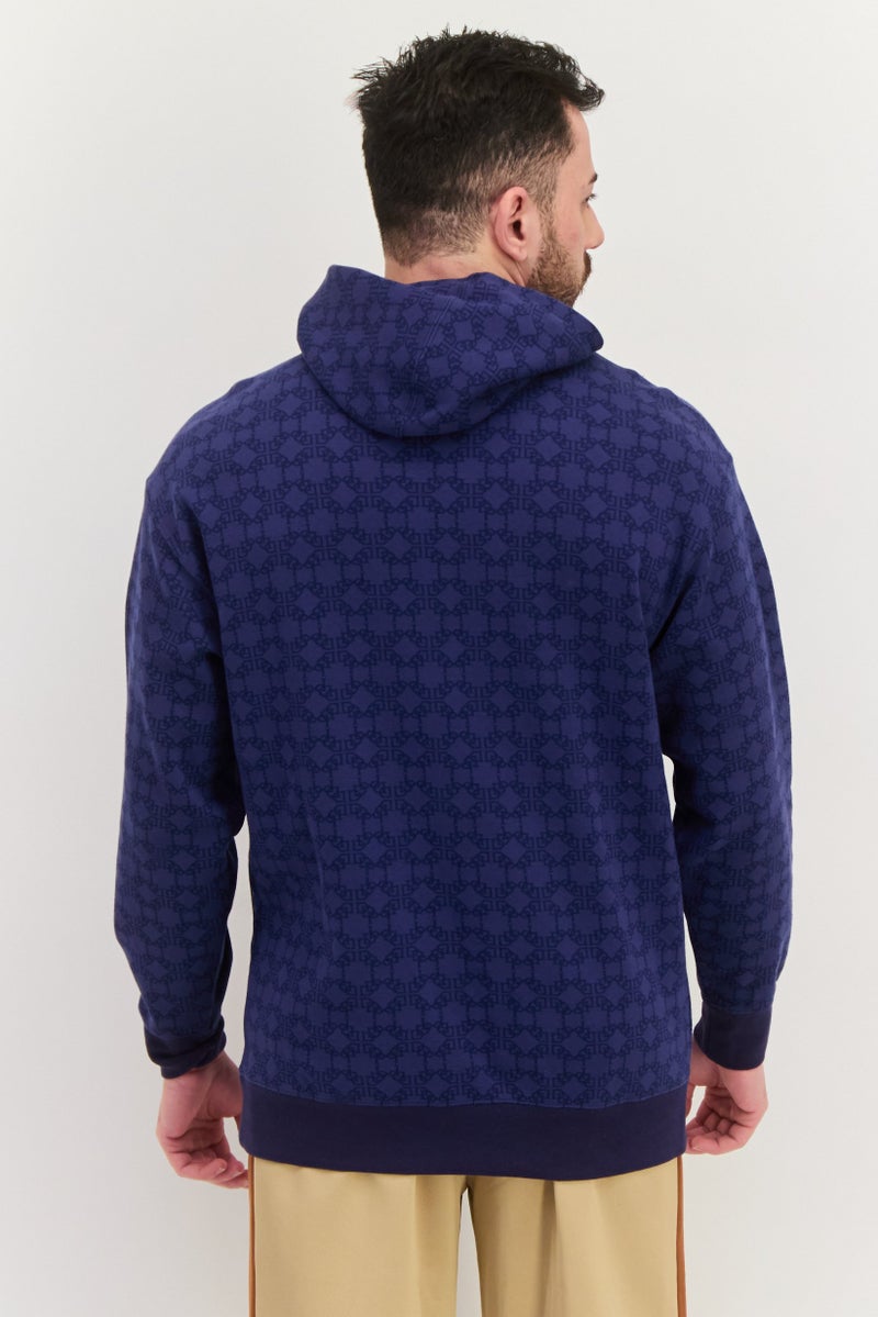 PUMA Puma x Dapper Dan Men Sportswear Fit Training Hoodie, Navy Blue - Image 3