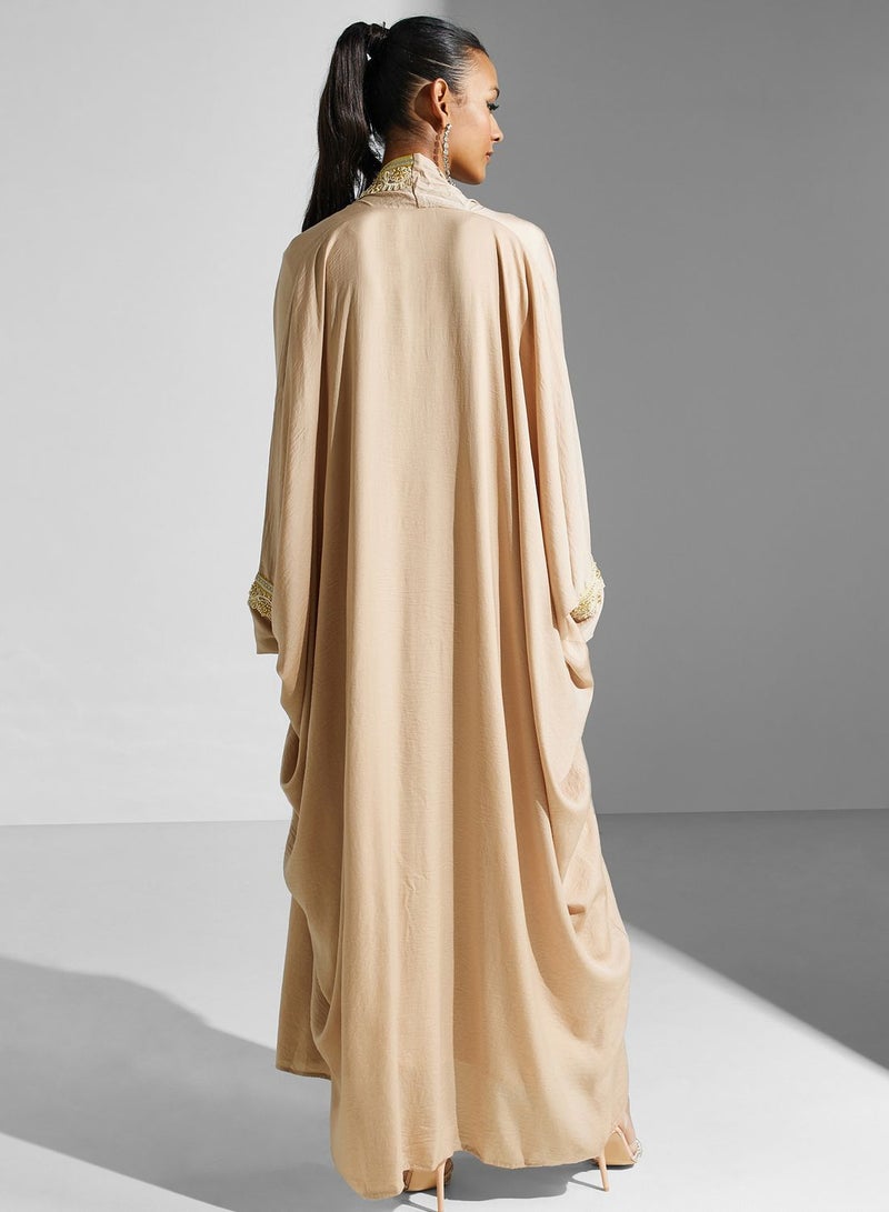 Lace Detail Abaya