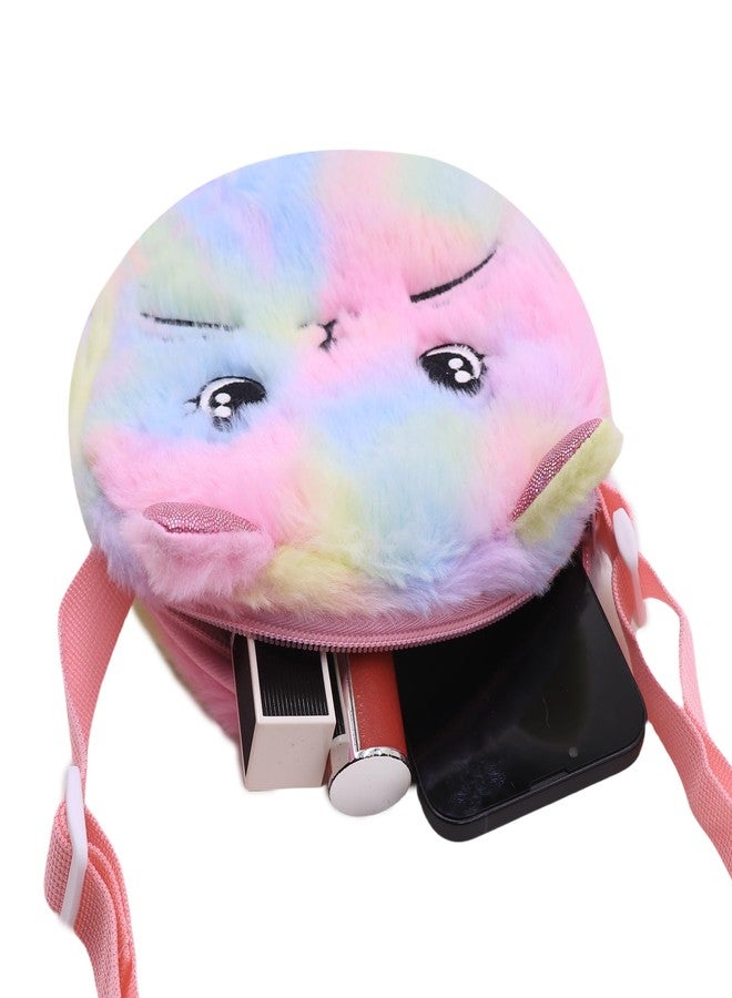 Amamcy Cute Cat Shoulder Bag for Women Small Flulffy Cat Crossbody Purse Animal Plush Satchel Cartoon Daypack Kawaii Purse - Image 5