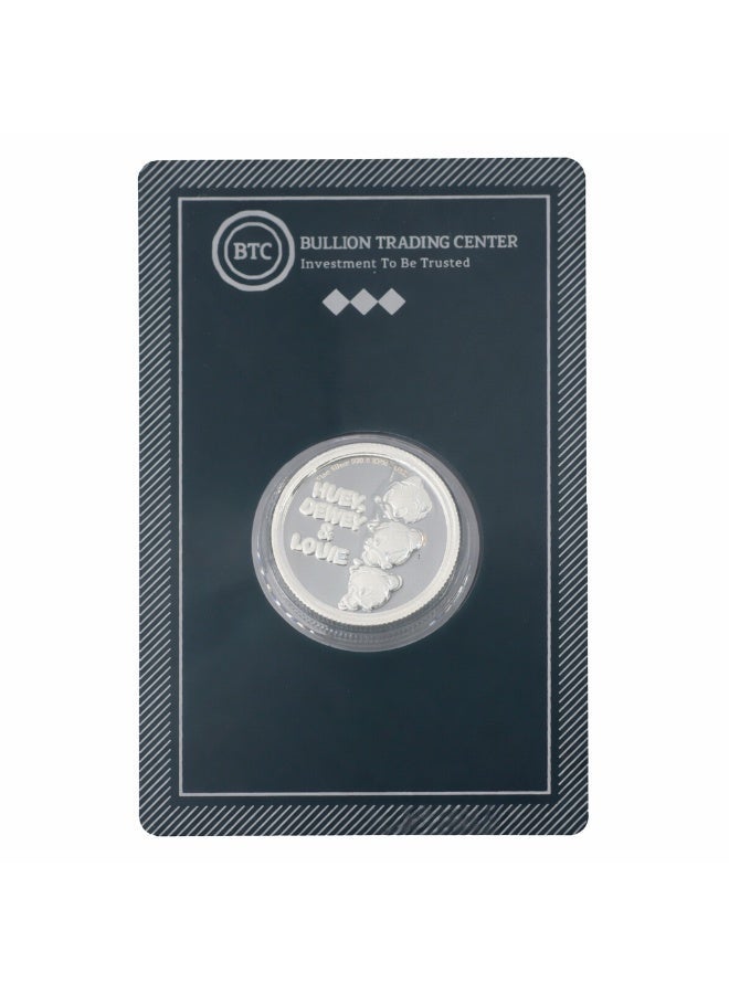 BTC Huey, Dewey, & Louie 10 Grams Silver Coin 999.0 Silver
