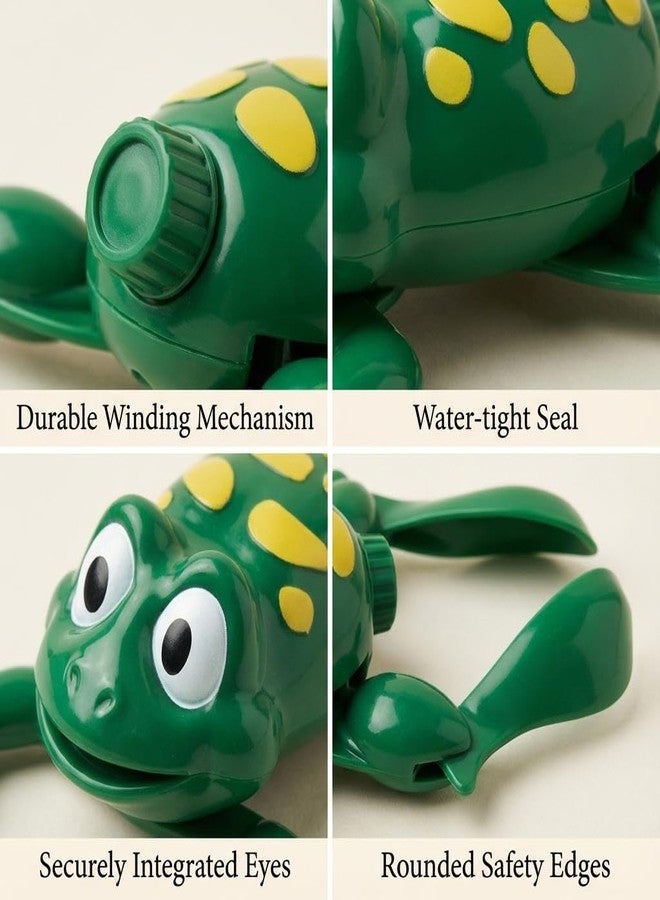 Hamleys Swimming Frog Bath Toy Multicolor 3Y+ | Safe & Gift-Friendly - Image 3