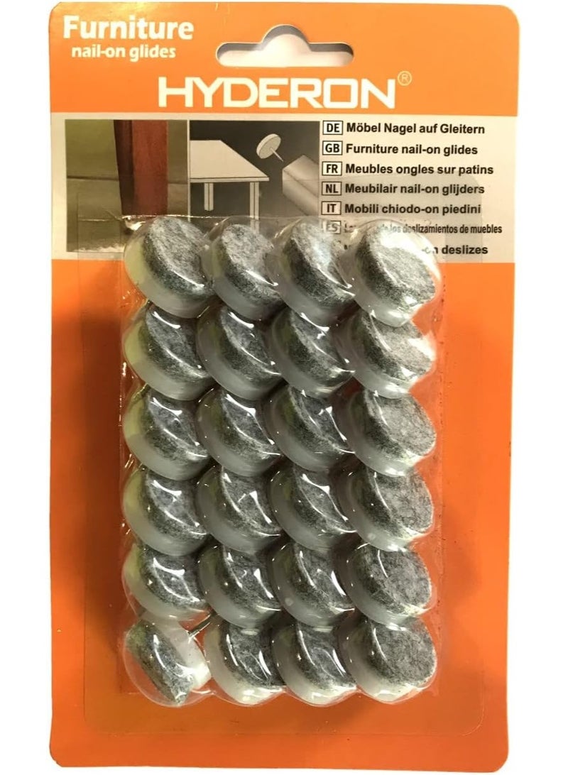HYDERON Furniture Leg Pads (2 cm diameter) to Prevent Scuffing - Image 4