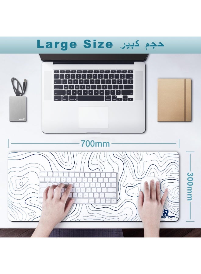 Rock Pow Gaming Combo 3in1 60% Wired Gaming Keyboard RGB Gaming Mice Ergonomic Ultralight 8000DPI Optical Sensor Mouse 61 Keys RGB Backlit Keyboard 700x300mm Large Gaming Mouse Pad mini Bundle for PC Gamer - Image 3
