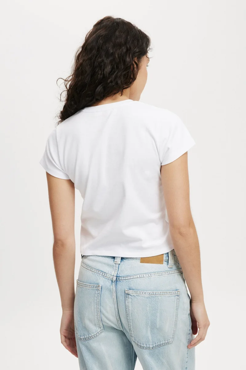 Cotton On  90s Baby Tee for Women | Best Price UAE