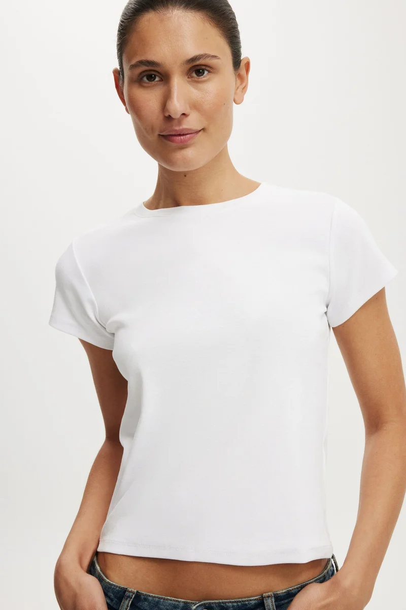 Cotton On  90s Baby Tee for Women | Best Price UAE