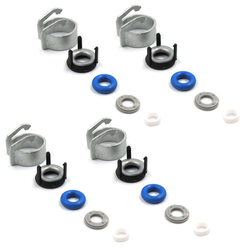 HiSport 06H998907A Fuel Injectors Seals Repair ORing Kit Replacement for Volkswagen Audi Jetta Passat Golf GTI Tiguan A3 A4 A5 A6 A8 Q320T - Image 2