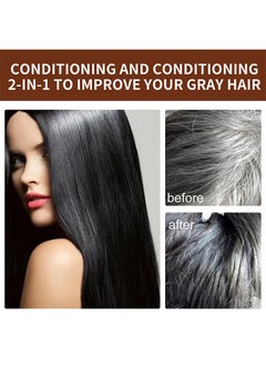 Jaysuing Natural Darking-Hair Care Shampoo Soap100g,Nourishing And Repairing Dark Hair, With The Effect Of Reducing Hair Loss, Removing Dandruff, And Alleviating Cancer Itching, Suitable For All Hair Types  - Image 2