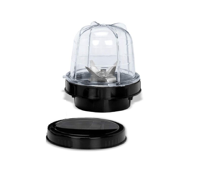 Sumix EP21 Small Bullet Juicer Jar ABS Plastic Set of 1 Bullet Jars 350ml Black - Image 1