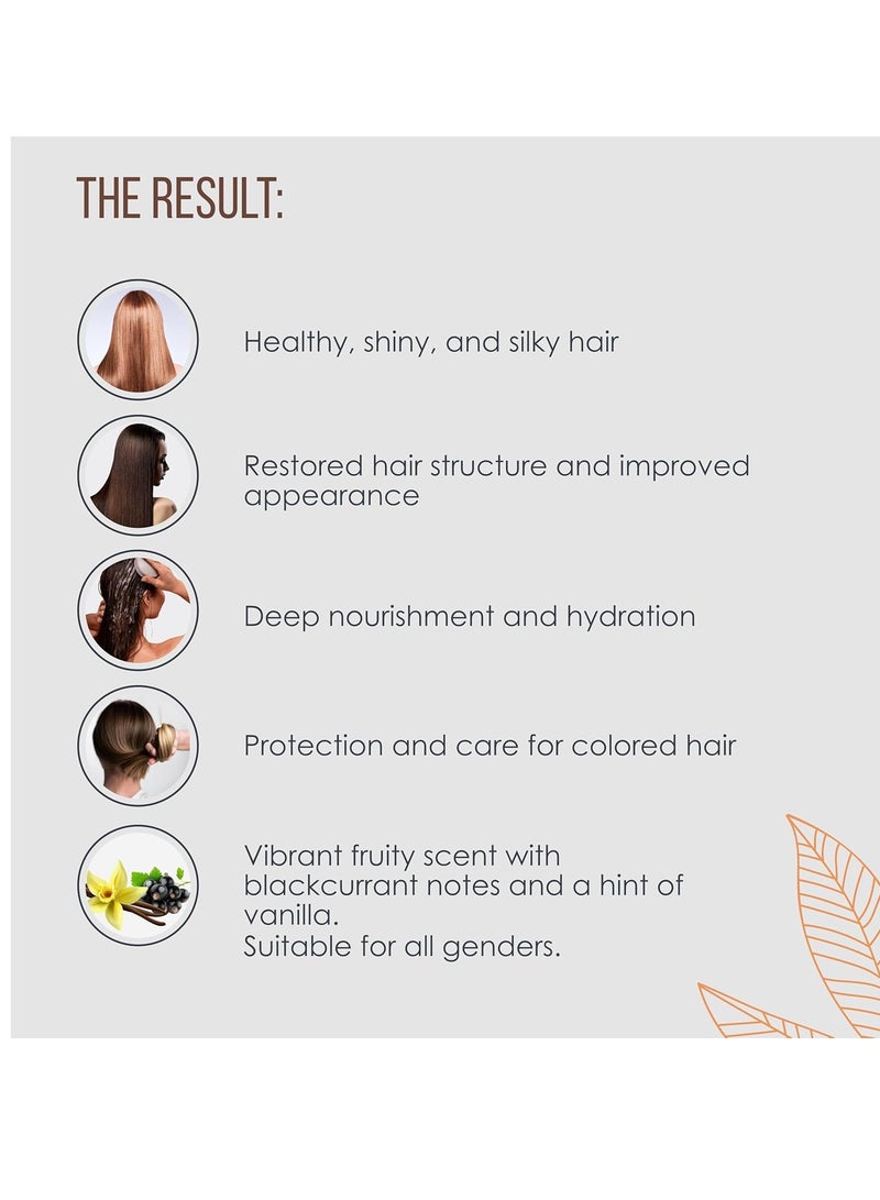 ECOLATIER Recovering Hair Mask for Damaged Colored Hair - Deep Conditioning, Hydrating Hair Mask, Argan Oil, Shea Butter, Vegan, 97.2% Natural Ingredients, 13.5 Fl Oz - Image 4