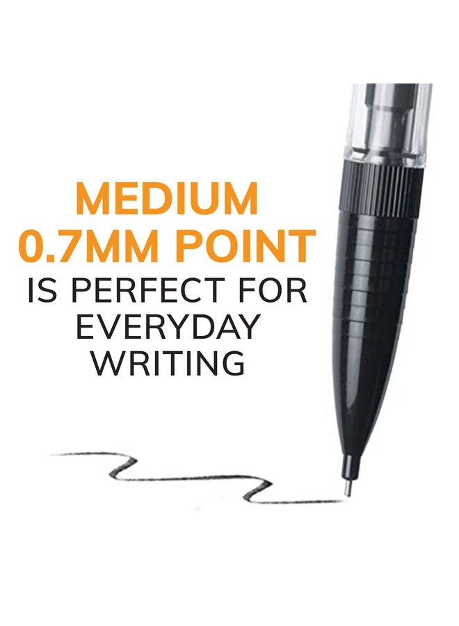 بيك أقلام رصاص ميكانيكية فائقة النعومة مع ممحاة، طرف متوسط (0.7 مم)، مثالية للكتابة اليومية، تُمحى بسهولة، تكتب بسلاسة وداكنة، مجموعة هدايا مكونة من 40 قلمًا - Image 4