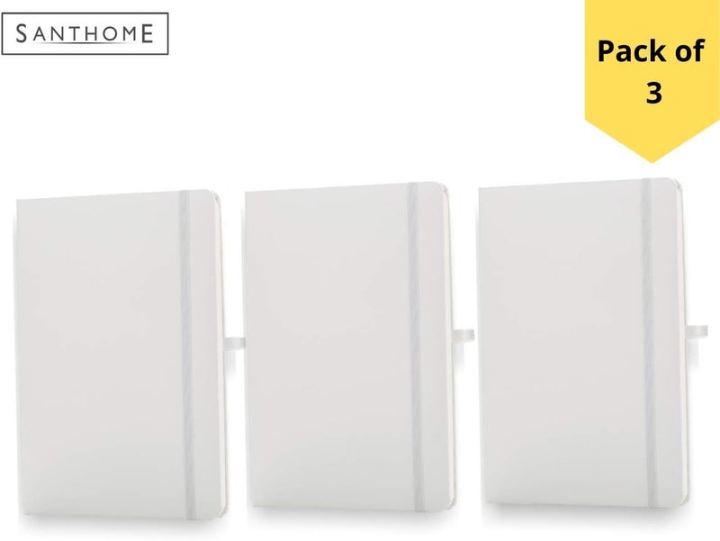 Santhome Classic Lined Notebook Pack of 3 - Image 2