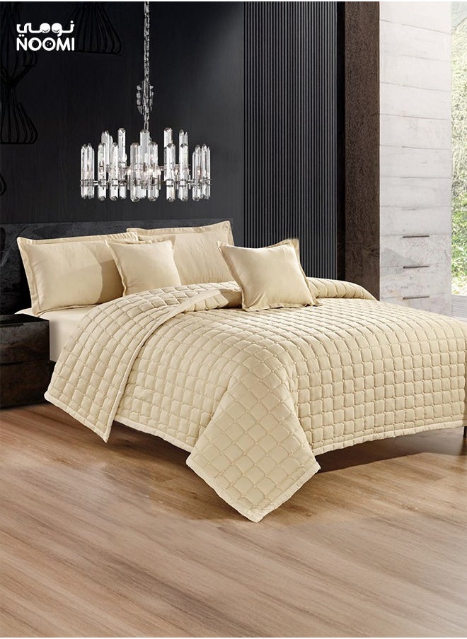 نومي مفرش نفرين 6 قطع مضغوط وجهين 220 × 240  - Image 1
