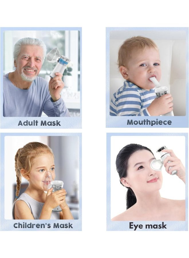WOLAID Wolaid Ultra Mist Mesh Nebulizer for Kids and Adults - Portable, with Storage Bag  - Image 2