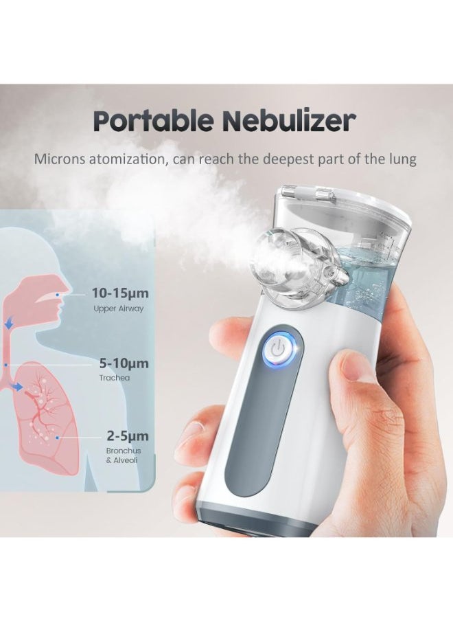 WOLAID Wolaid Ultra Mist Mesh Nebulizer for Kids and Adults - Portable, with Storage Bag  - Image 5