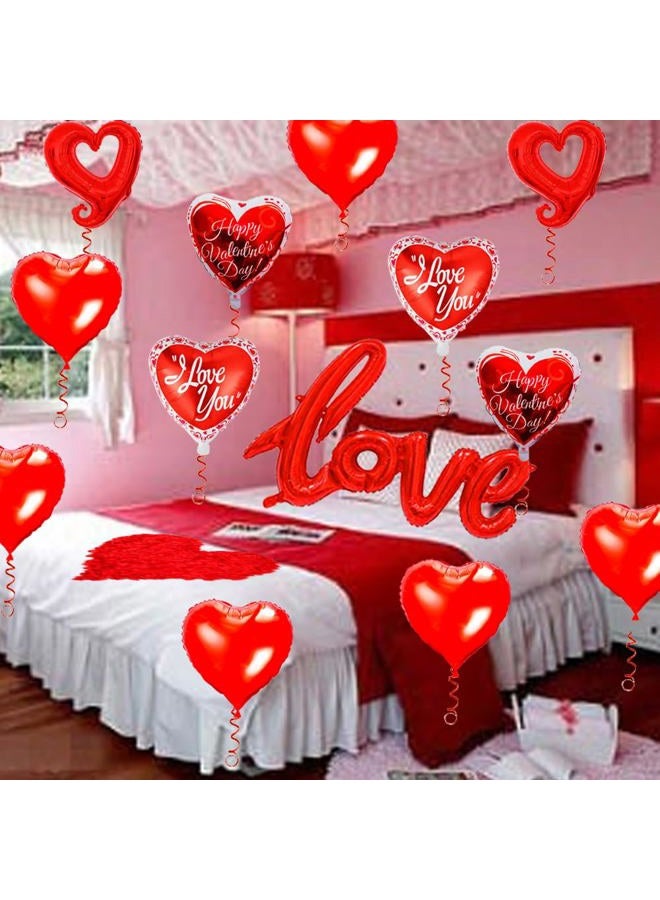 Asonlye Valentines Day Decorations Balloons (Red) - Image 4