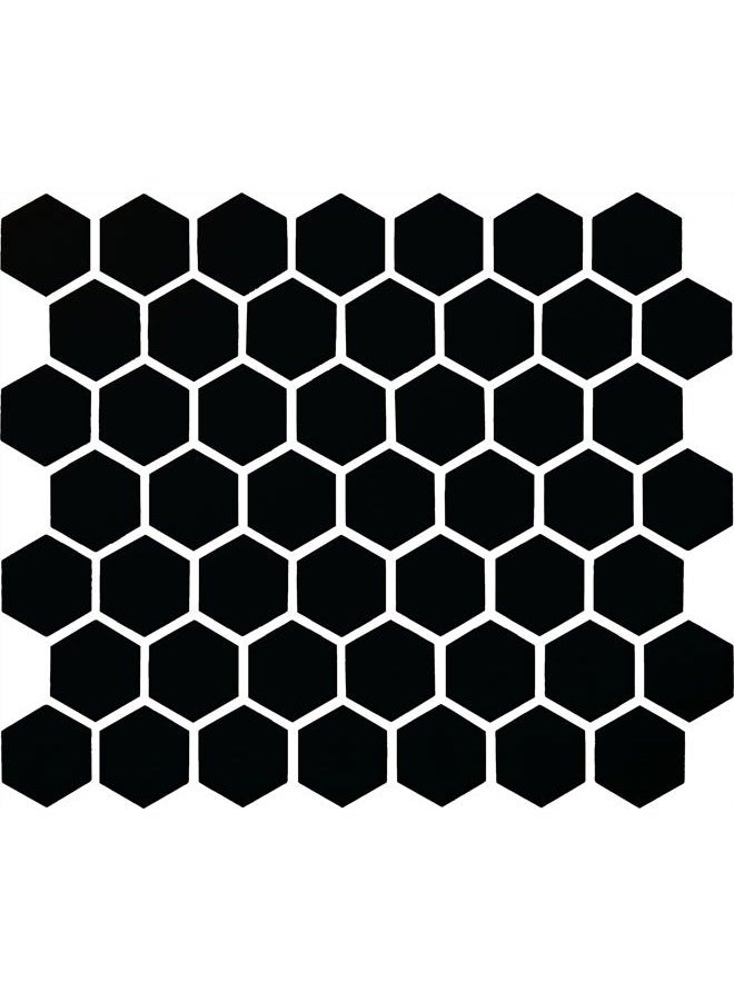 Tile Mart 1.5" Hexagon Mosaic in Matte Black - Image 2