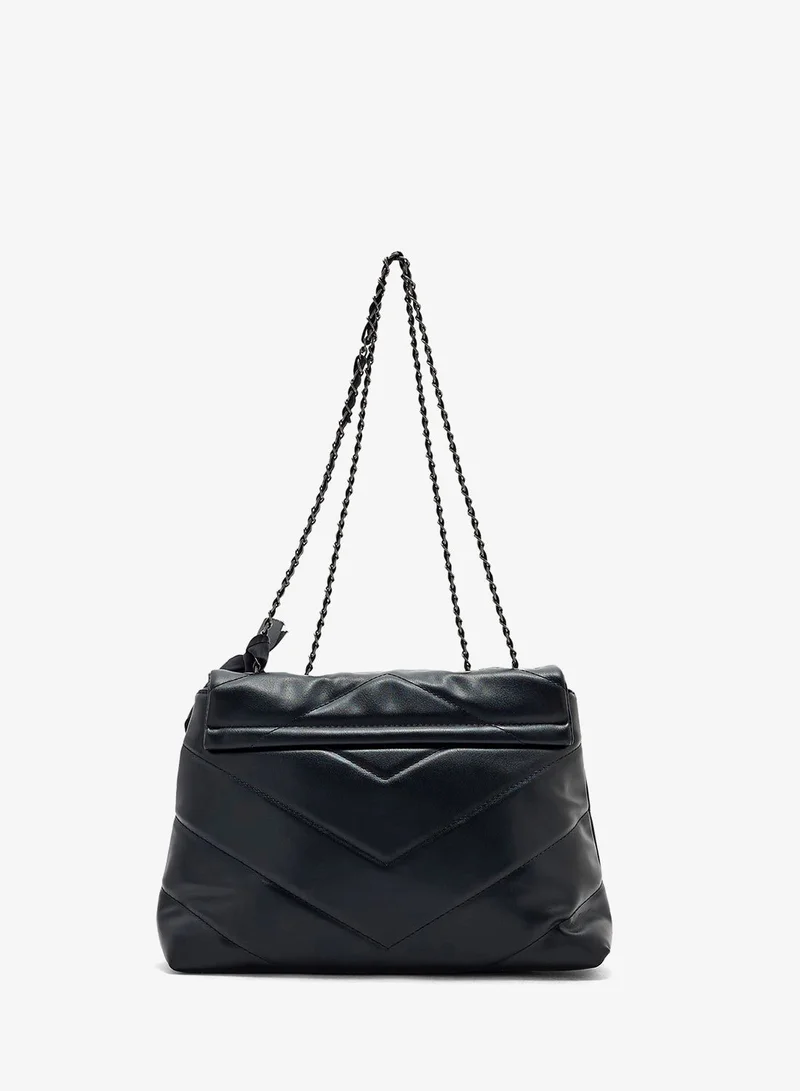 ELLA quilted shoulder bag